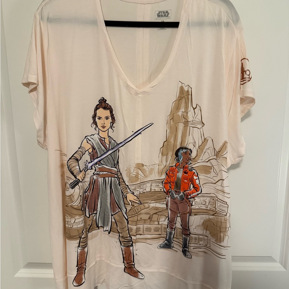 Star Wars Galaxy's Edge Cream T-Shirt